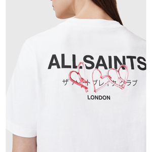 AllSaints Amore Lisa Boxy Crew Neck T-Shirt